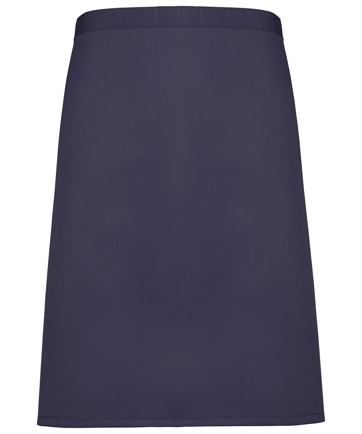 Colours Mid-Length Apron in Marine Blue