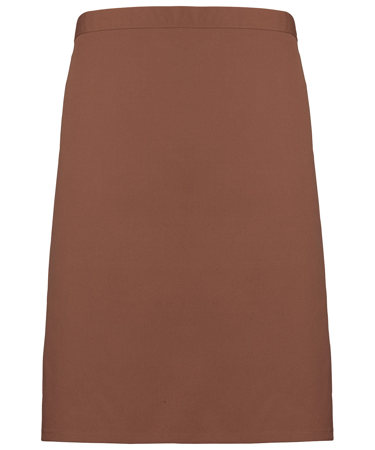 Colours Mid-Length Apron in Mocha