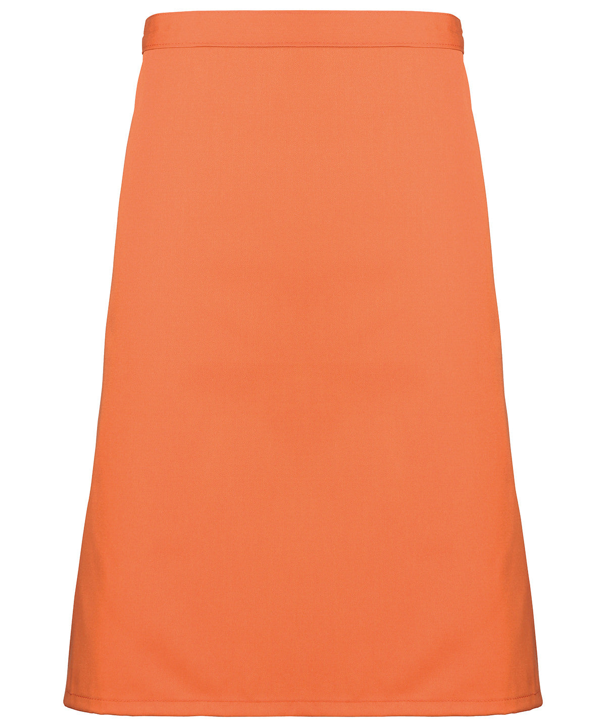 Colours Mid-Length Apron in Terracotta