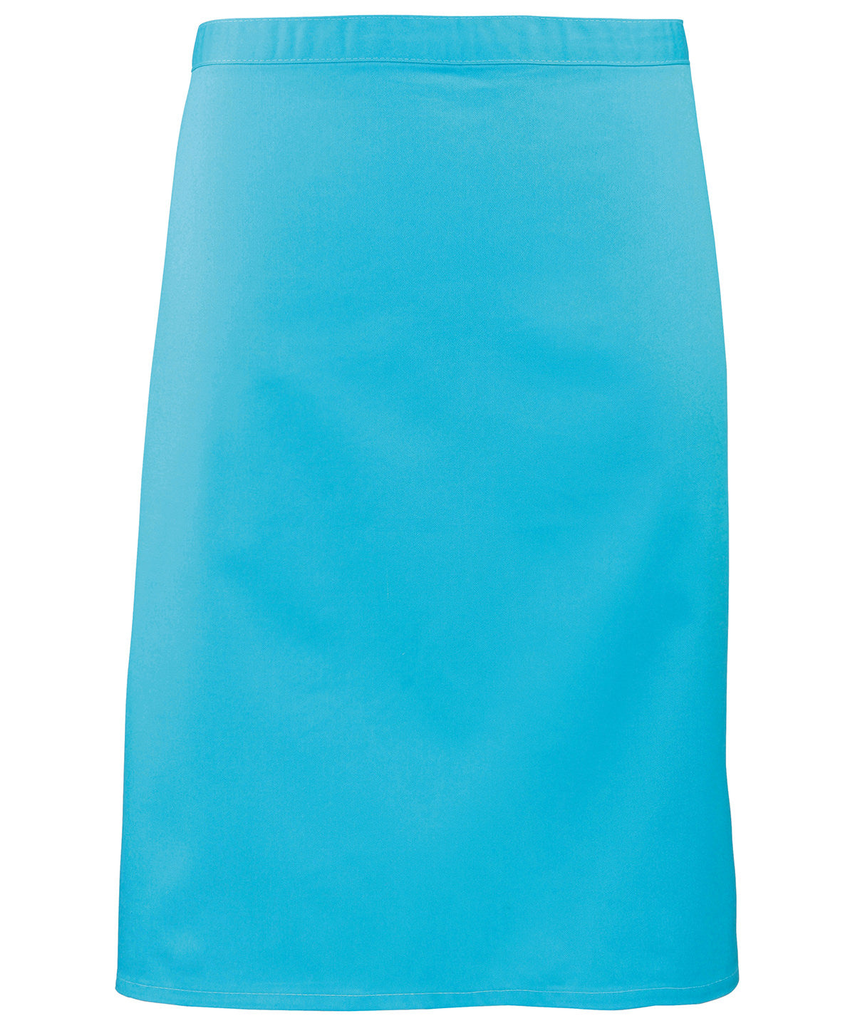 Colours Mid-Length Apron in Turquoise