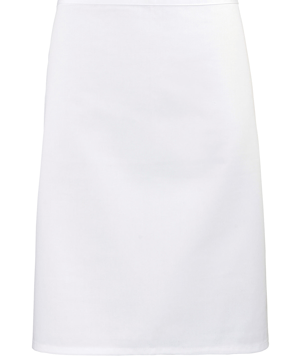 Colours Mid-Length Apron in White