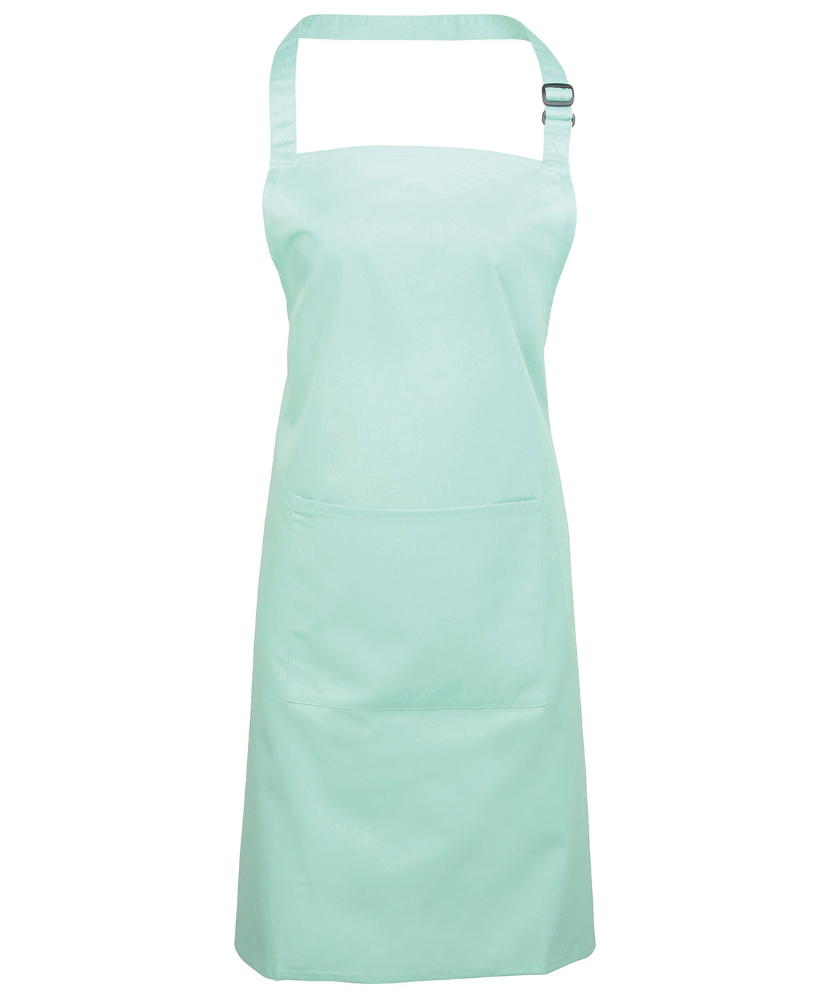 Colours Bib Apron with Pocket in Aqua