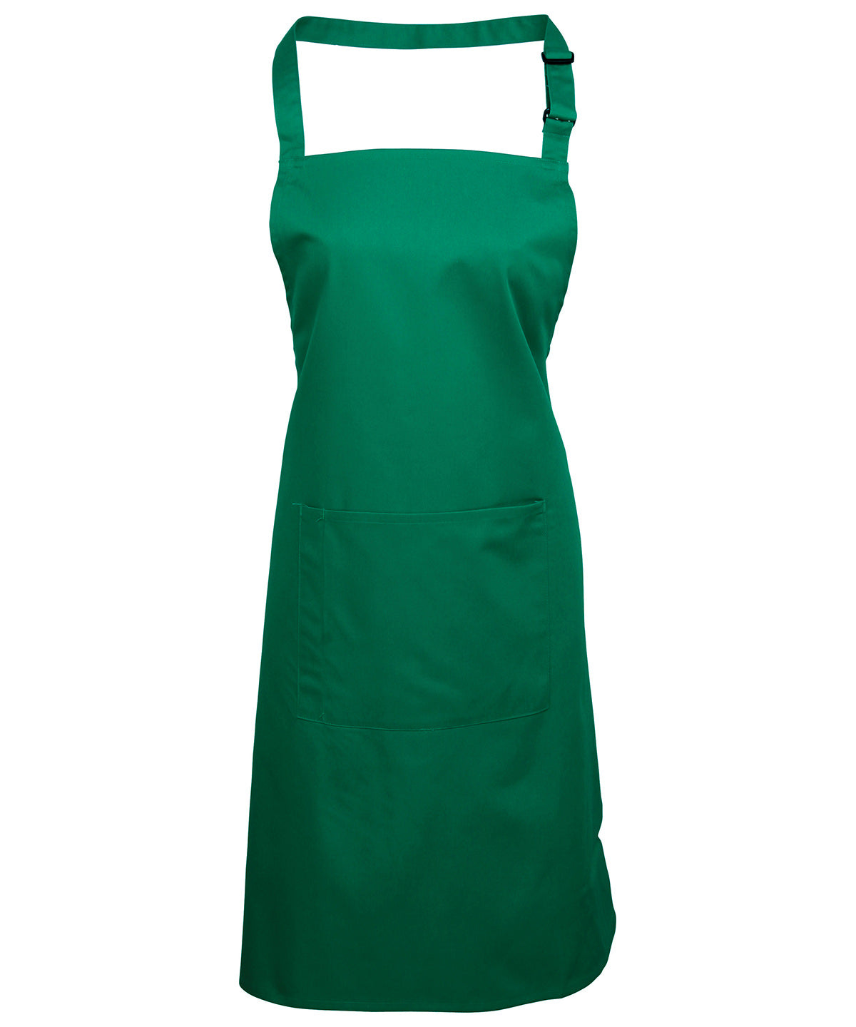 Colours Bib Apron with Pocket in Emerald
