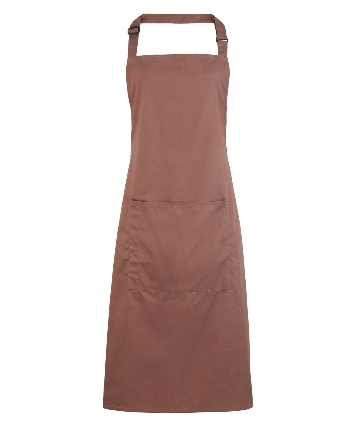 Colours Bib Apron with Pocket in Mocha