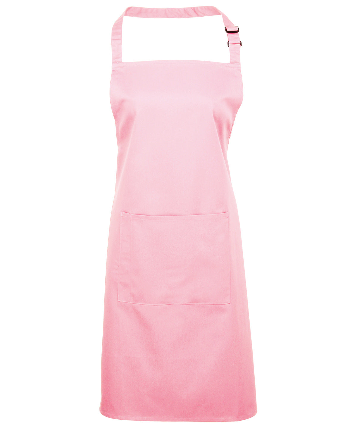 Colours Bib Apron with Pocket in Pink