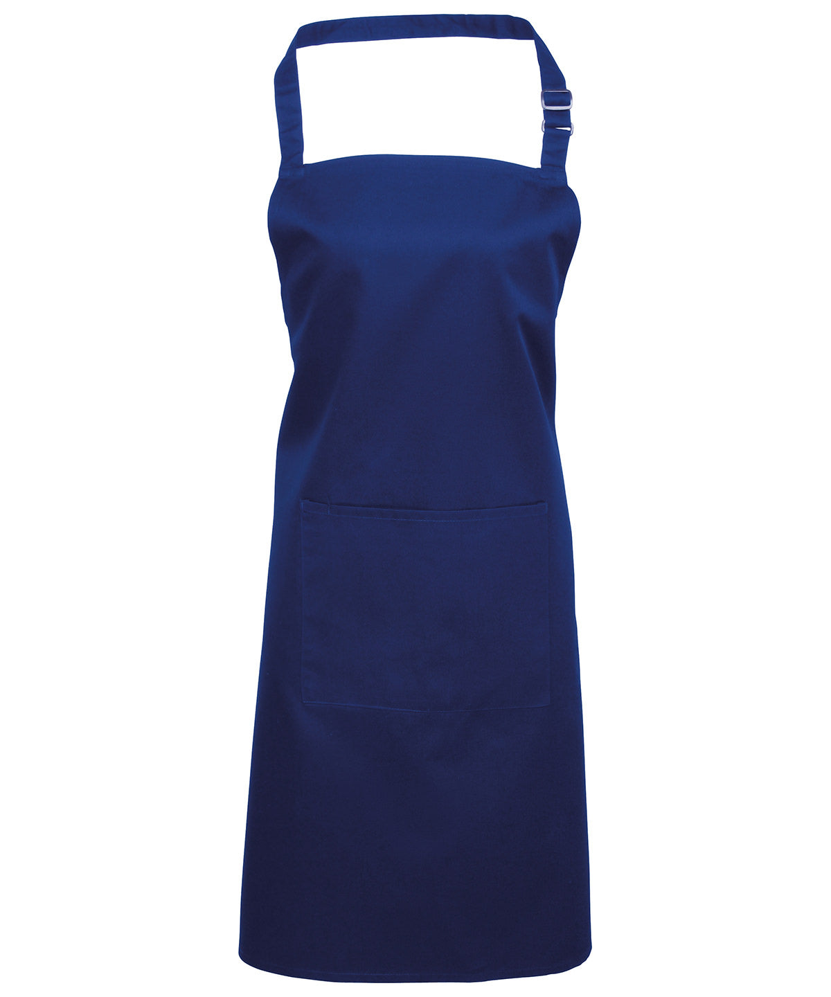 Colours Bib Apron with Pocket in Royal