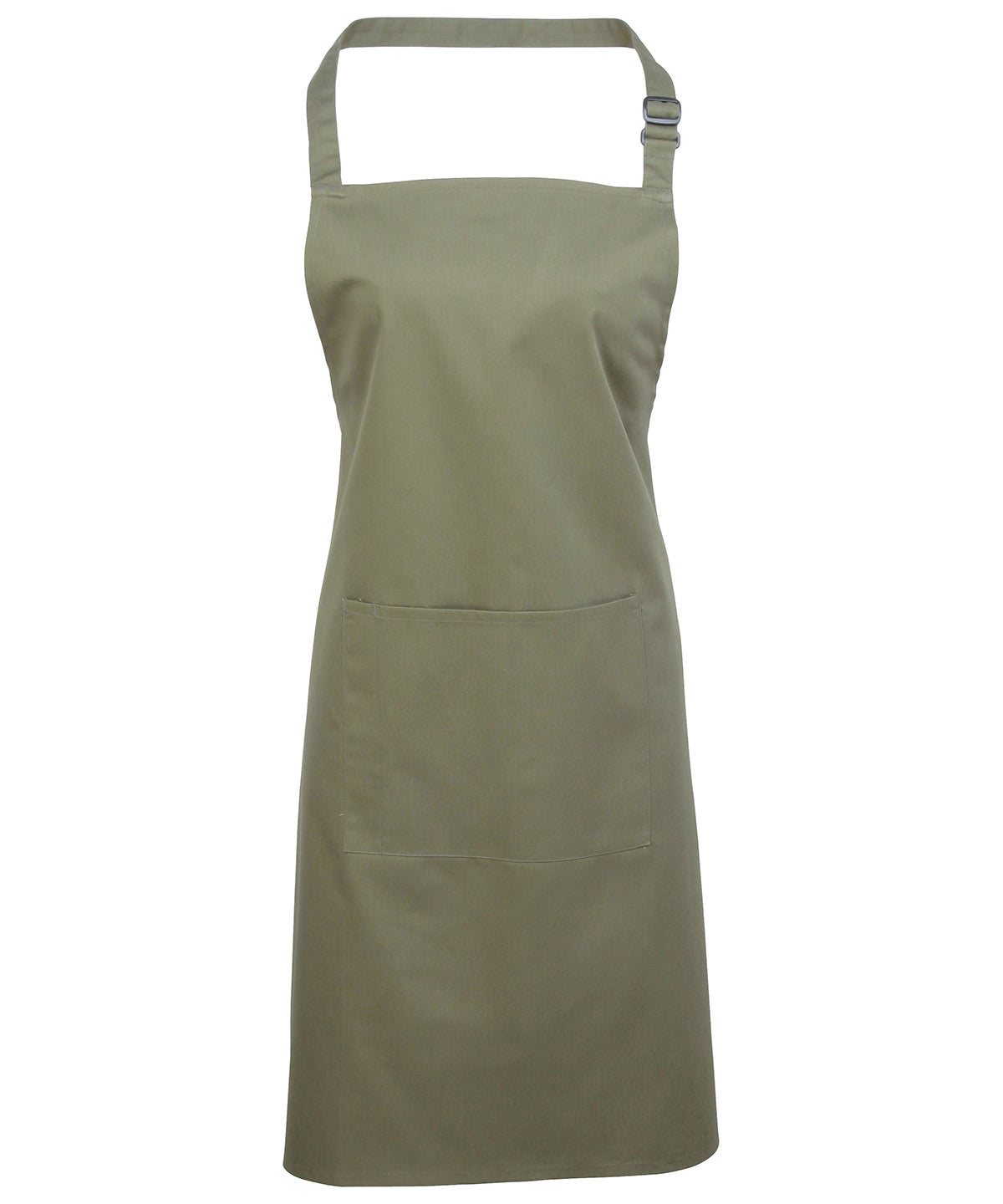 Colours Bib Apron with Pocket in Sage