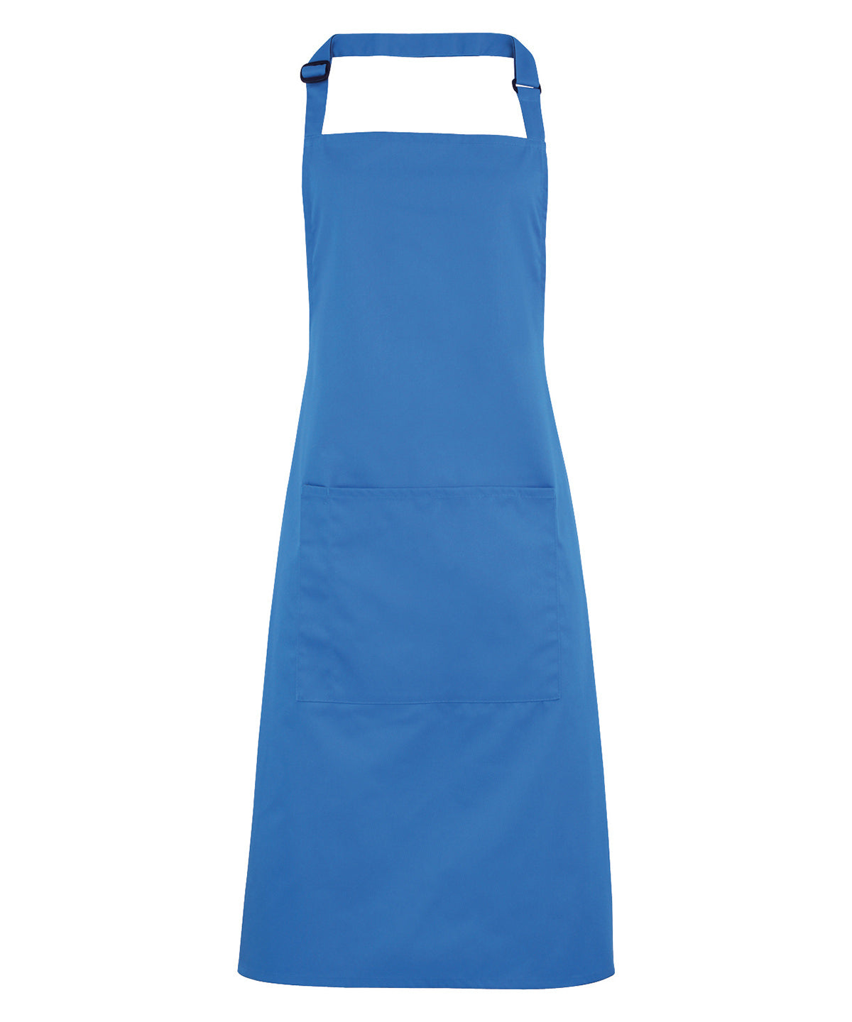 Colours Bib Apron with Pocket in Sapphire