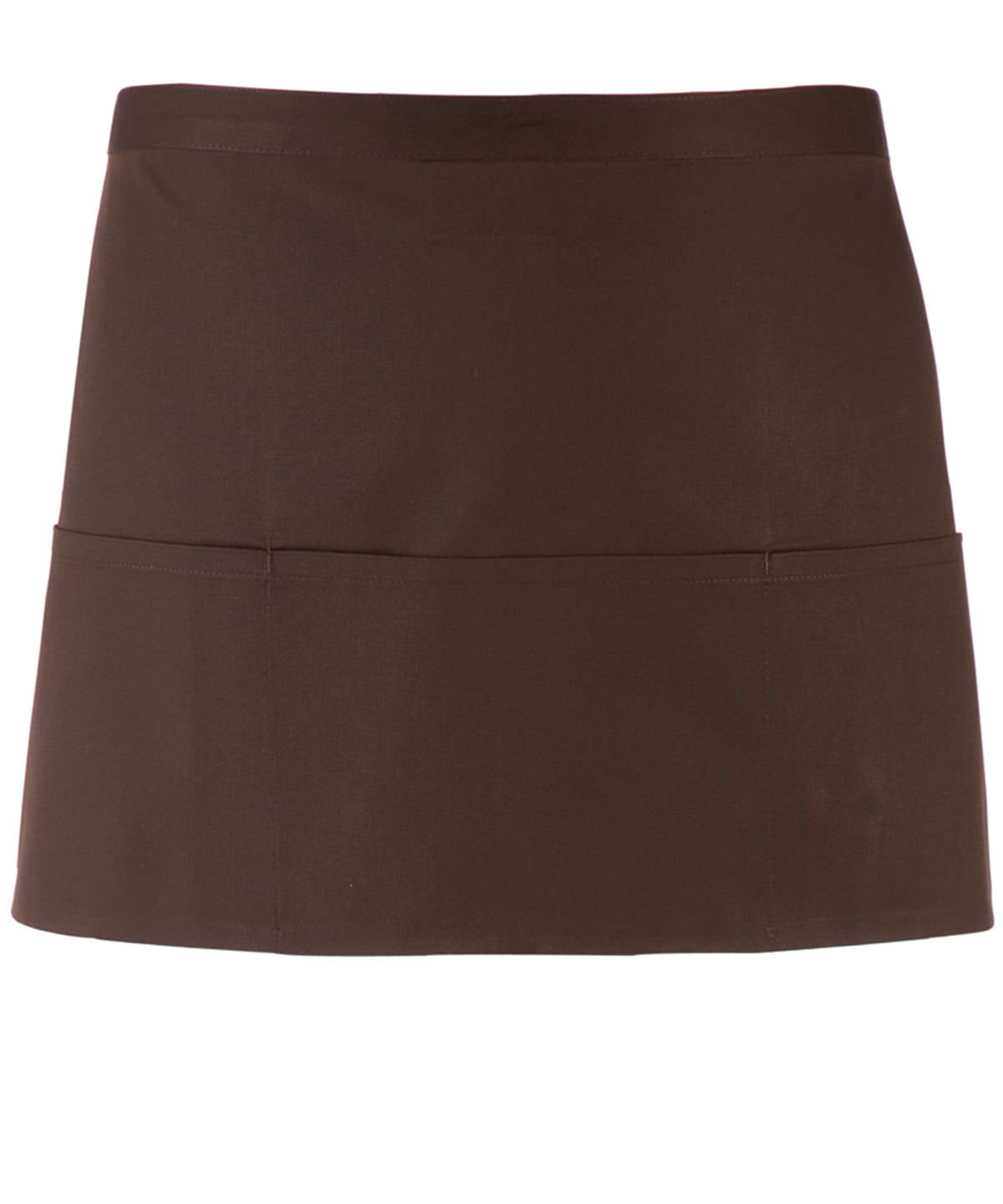 Colours 3-Pocket Apron in Brown