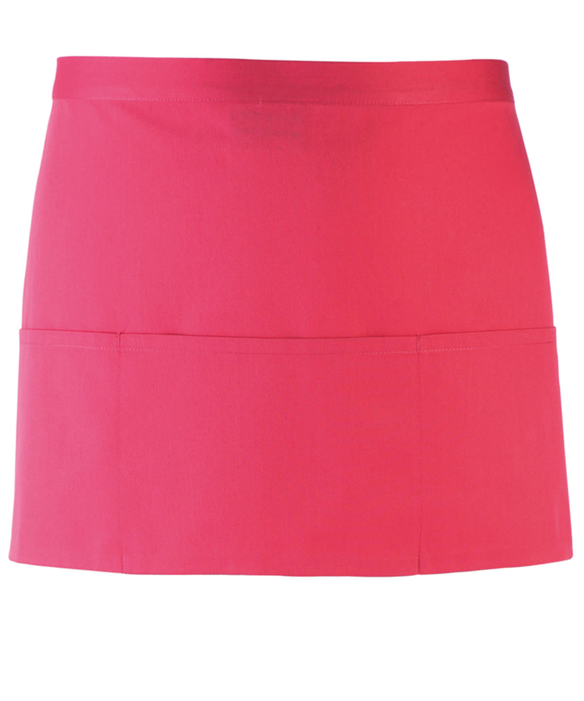 Colours 3-Pocket Apron in Hot Pink
