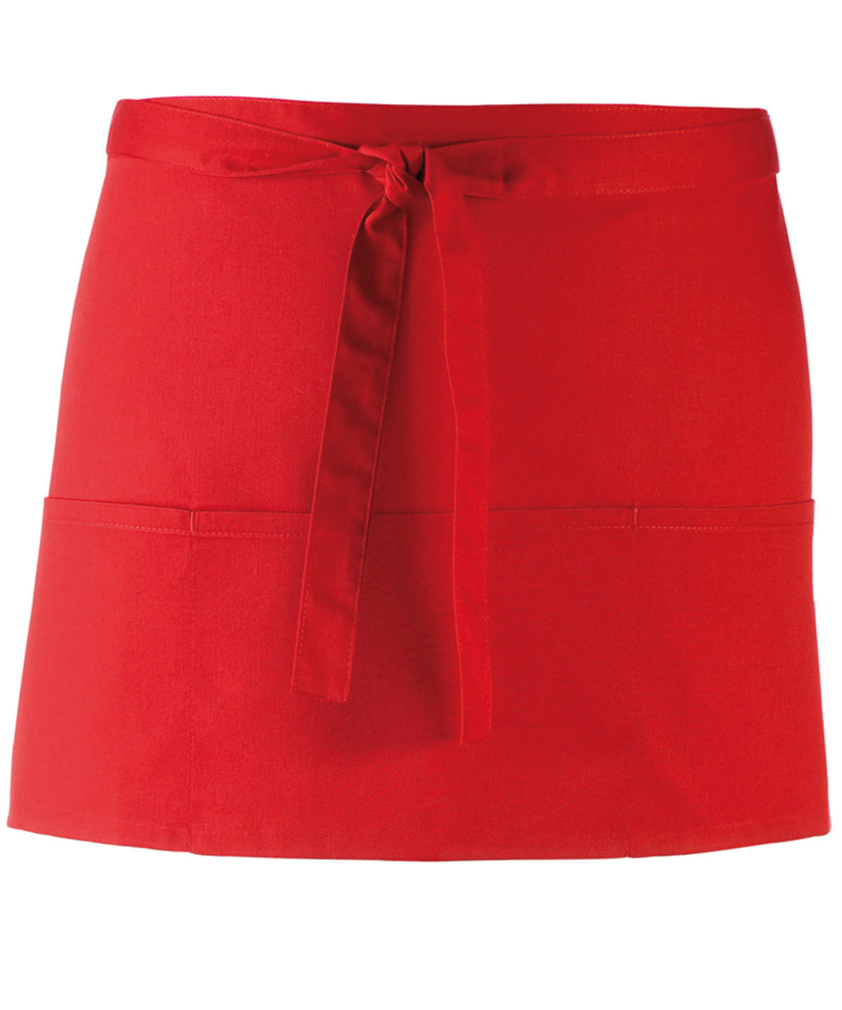 Colours 3-Pocket Apron in Red