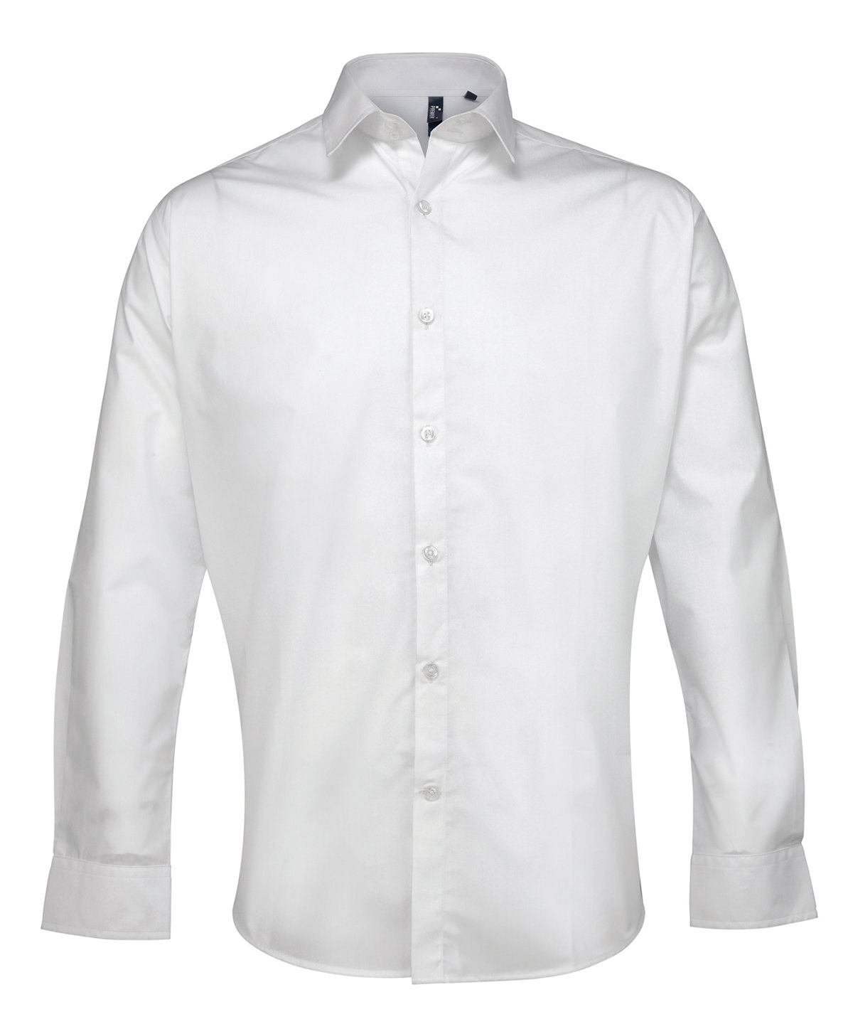 Supreme Poplin Long Sleeve Shirt in White