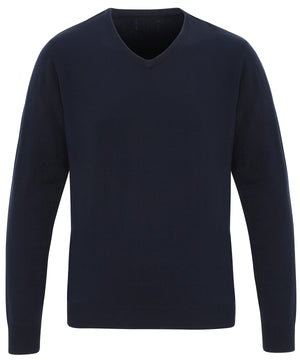Essential' acrylic v-neck sweater