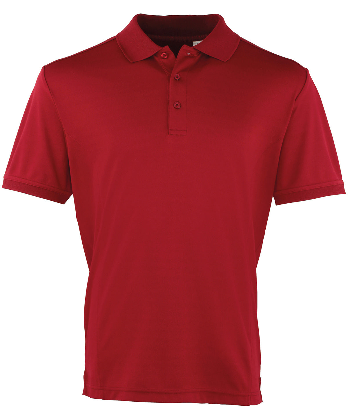 Coolchecker® Piqué Polo in Burgundy