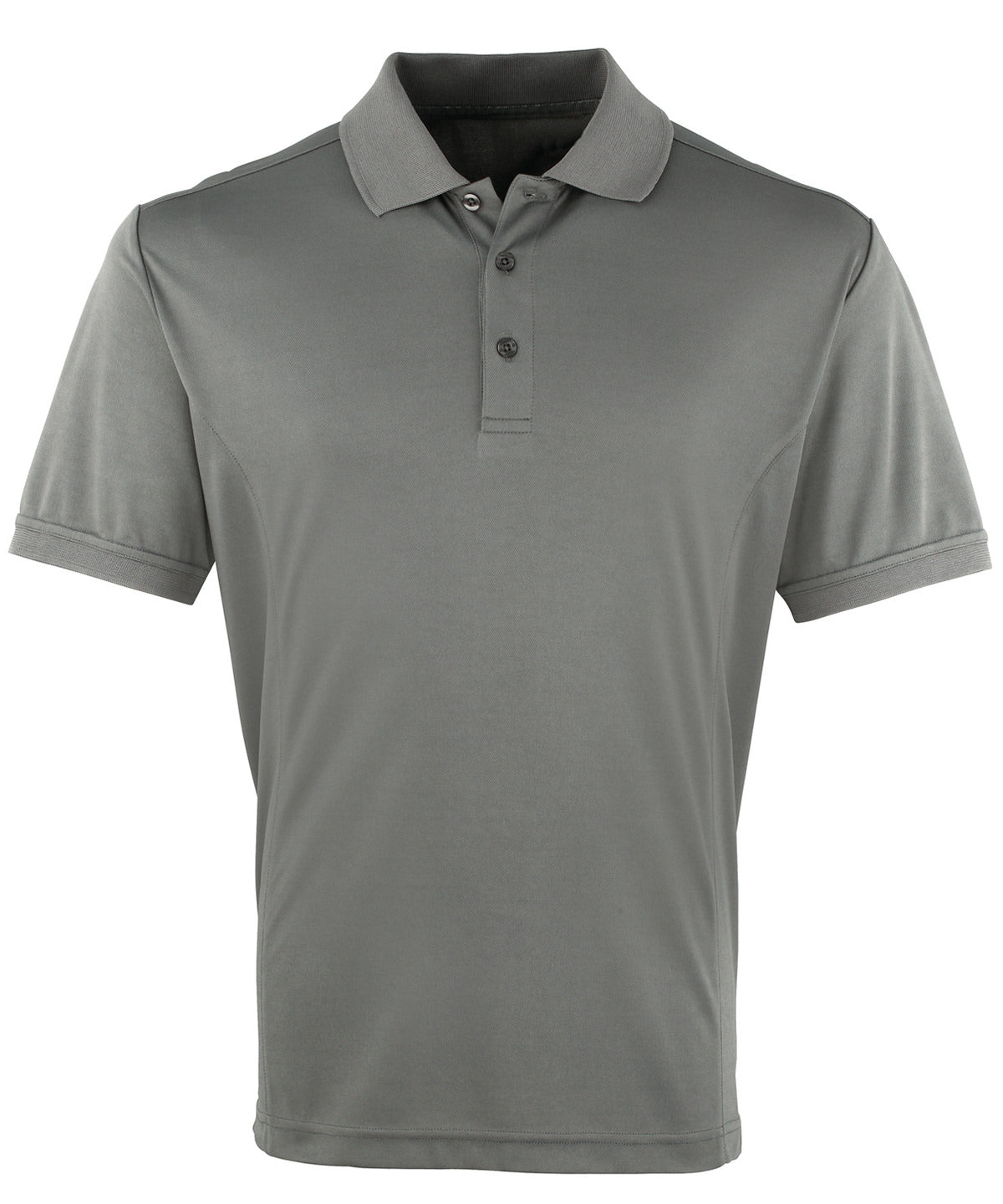 Coolchecker® Piqué Polo in Dark Grey