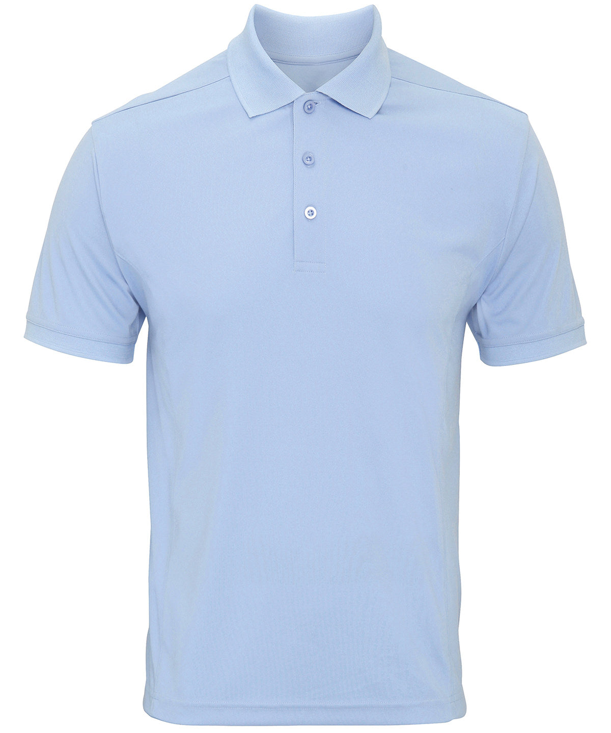 Coolchecker® Piqué Polo in Light Blue