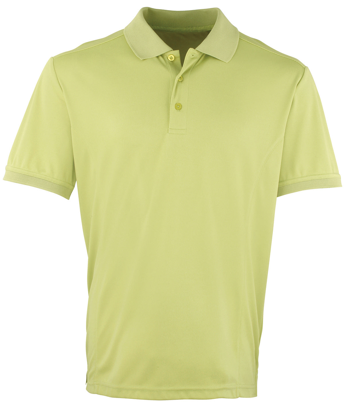 Coolchecker® Piqué Polo in Lime
