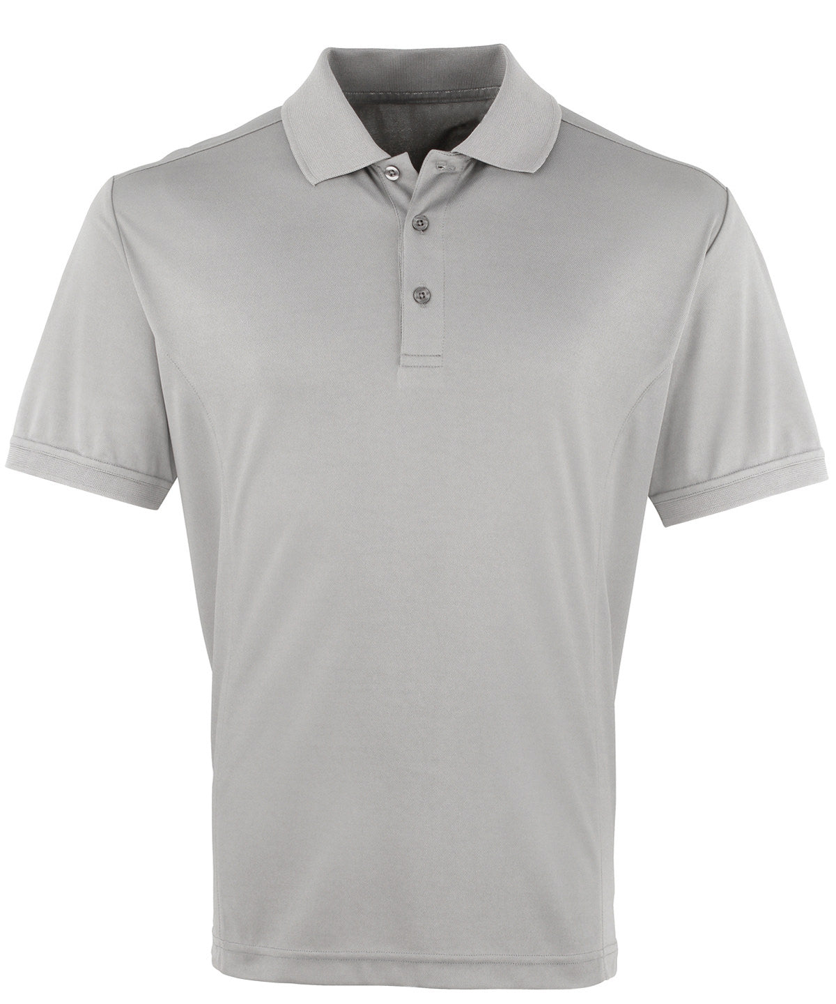 Coolchecker® Piqué Polo in Silver