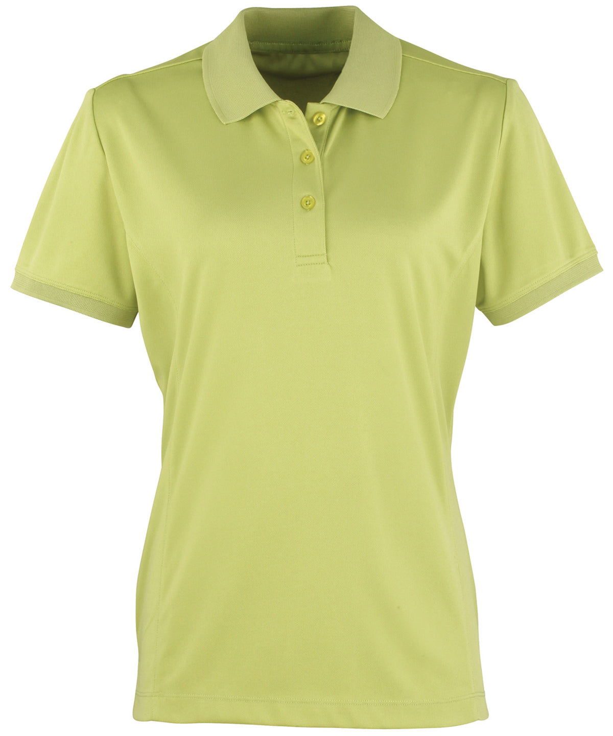 Women's Coolchecker® Piqué Polo in Lime