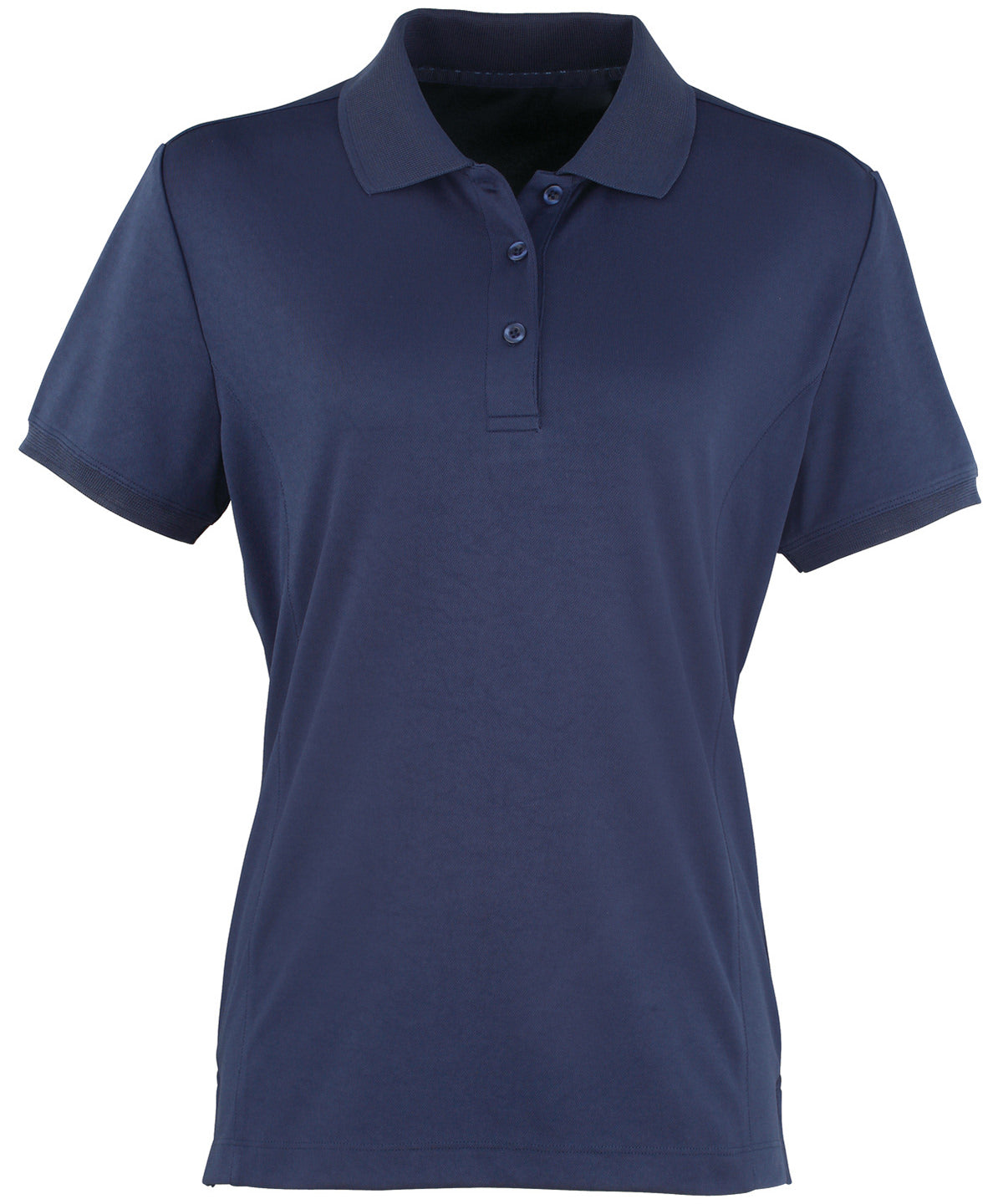Women's Coolchecker® Piqué Polo in Navy