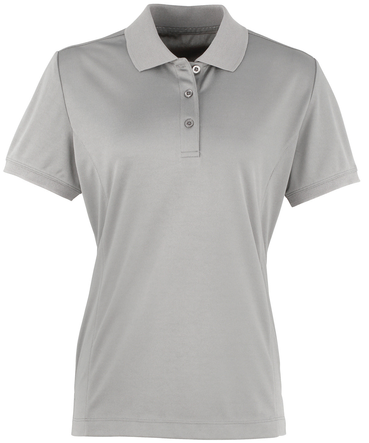 Women's Coolchecker® Piqué Polo in Silver