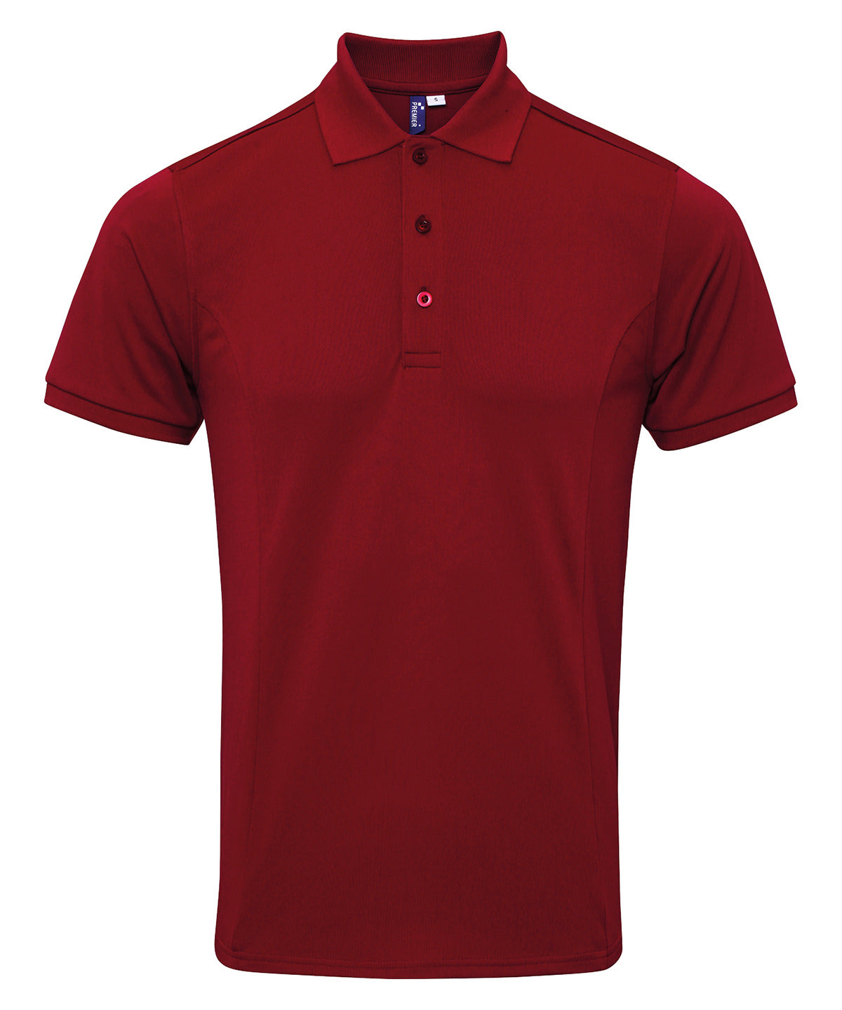 Coolchecker® Plus Piqué Polo in Burgundy
