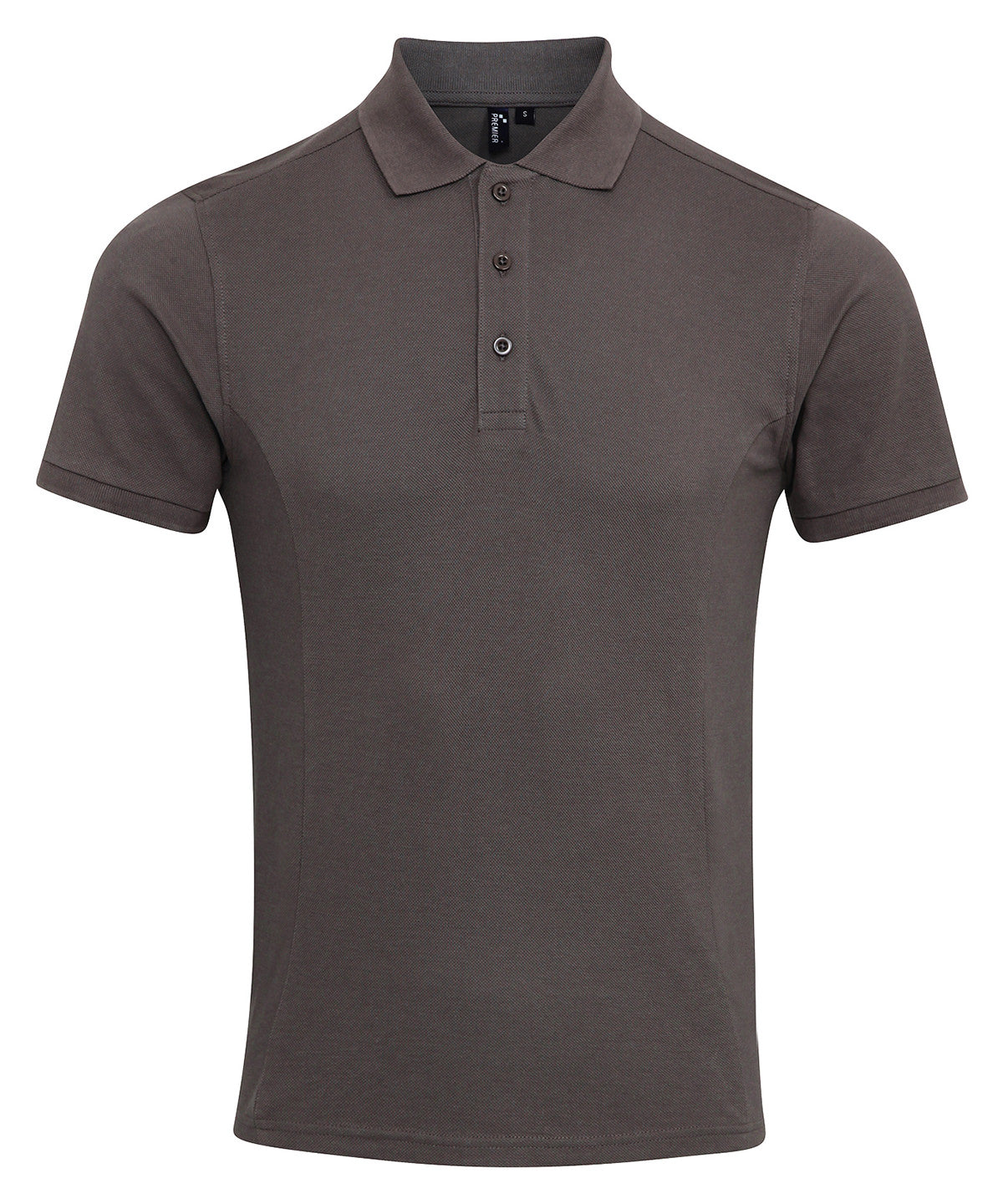 Coolchecker® Plus Piqué Polo in Dark Grey