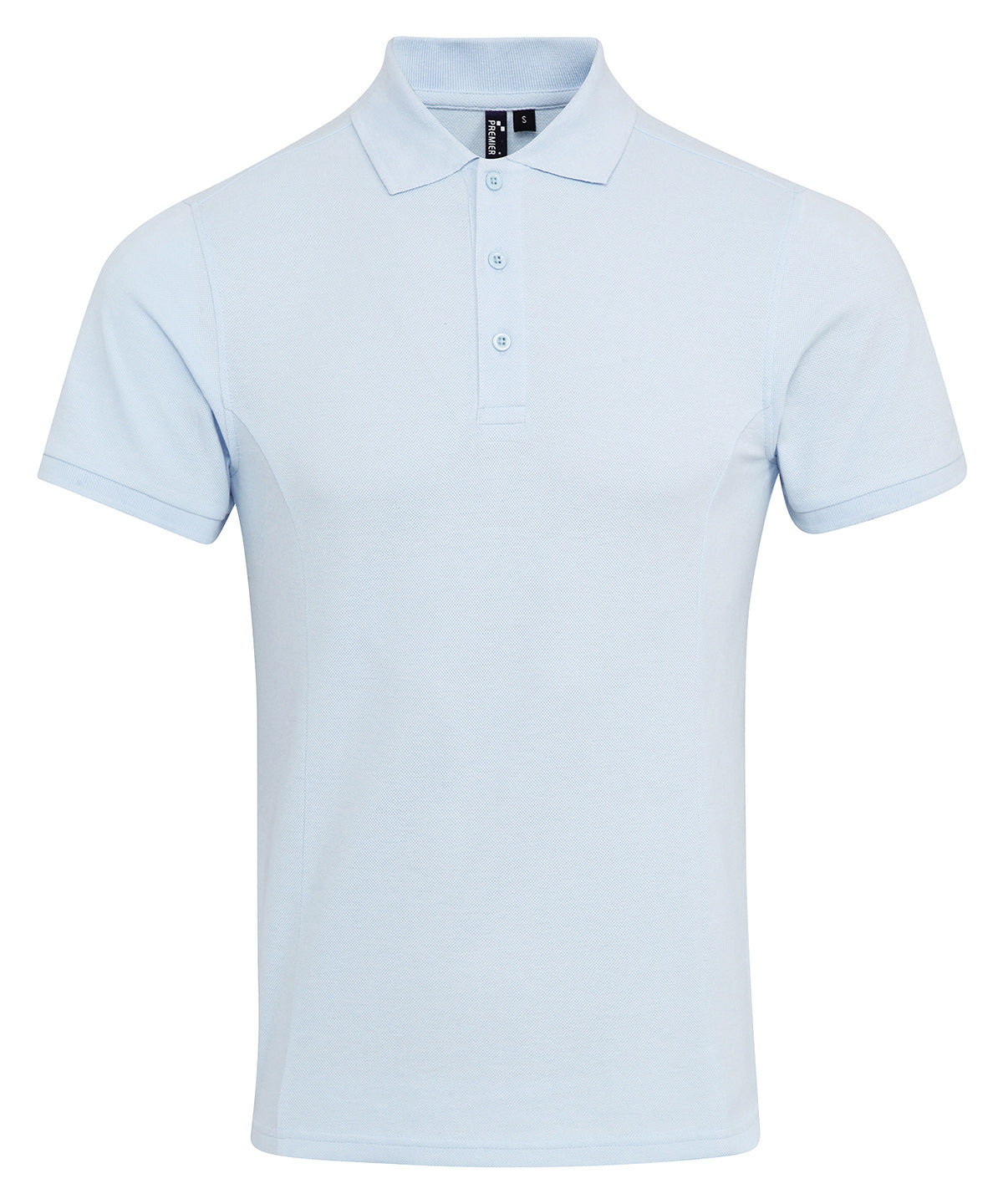 Coolchecker® Plus Piqué Polo in Light Blue