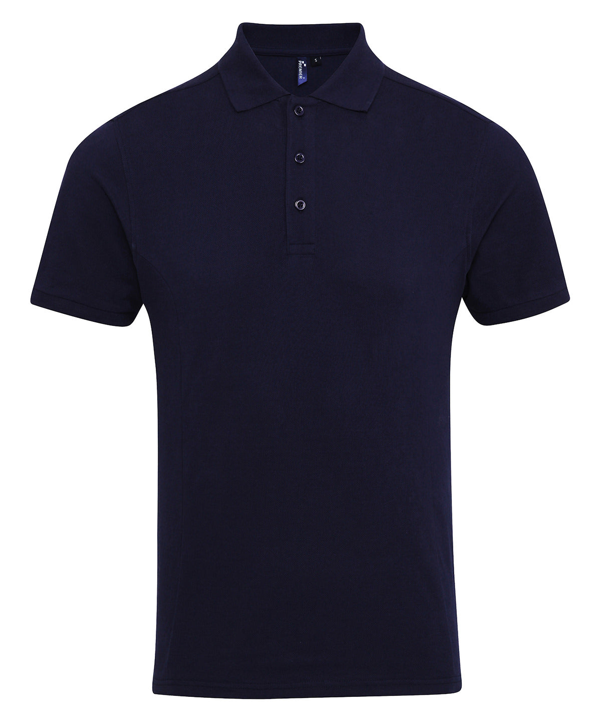 Coolchecker® Plus Piqué Polo in Navy