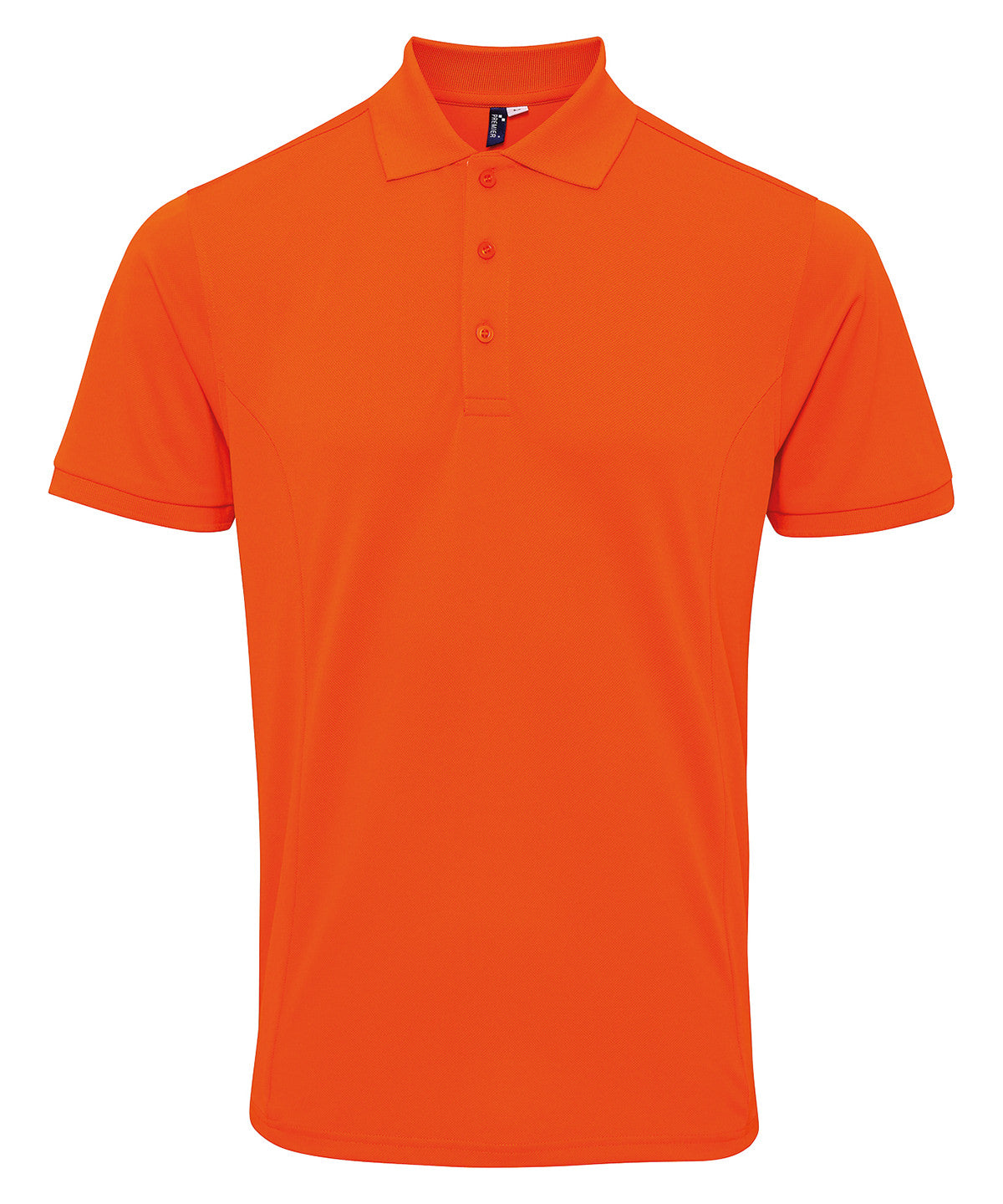 Coolchecker® Plus Piqué Polo in Orange