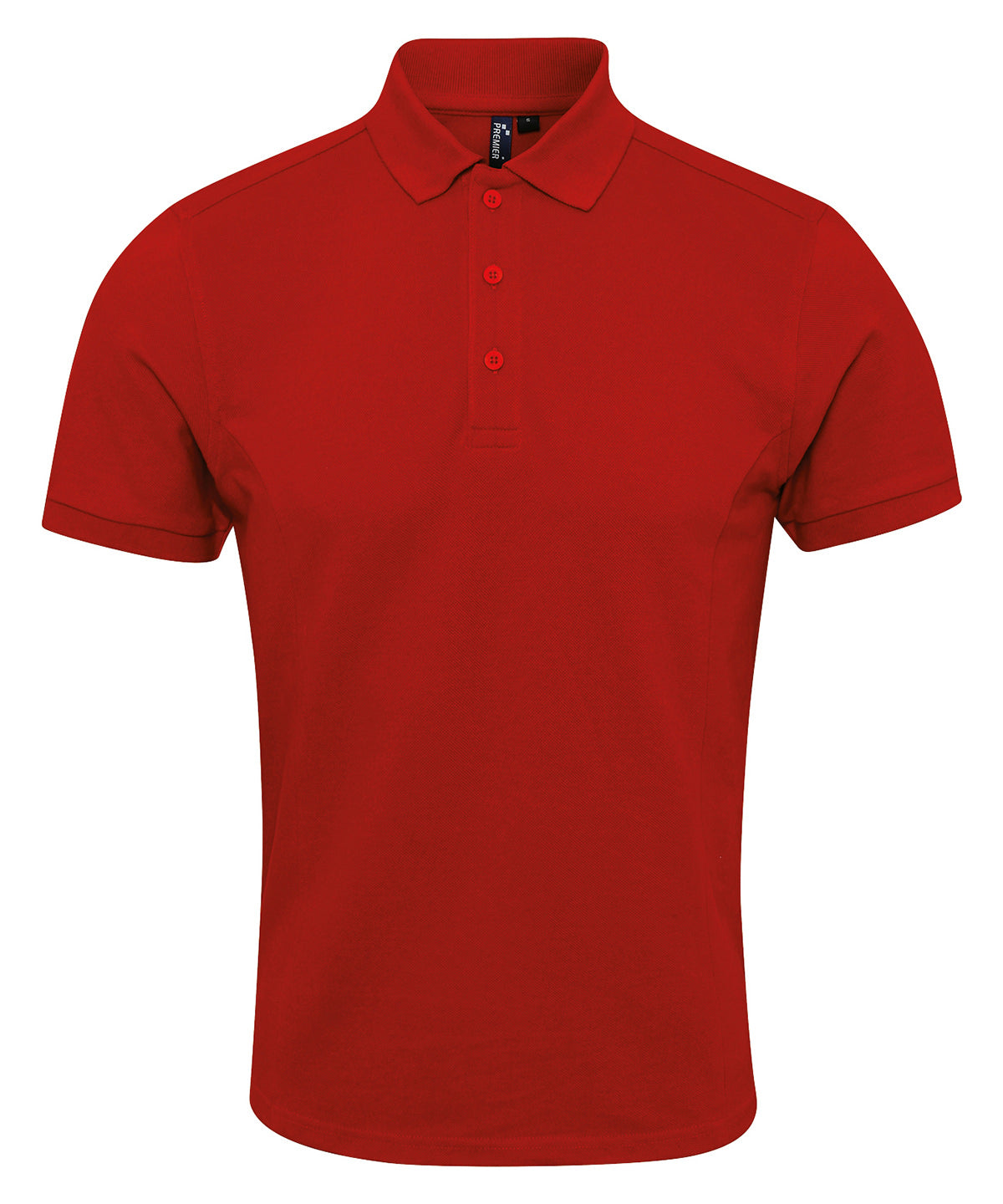 Coolchecker® Plus Piqué Polo in Red