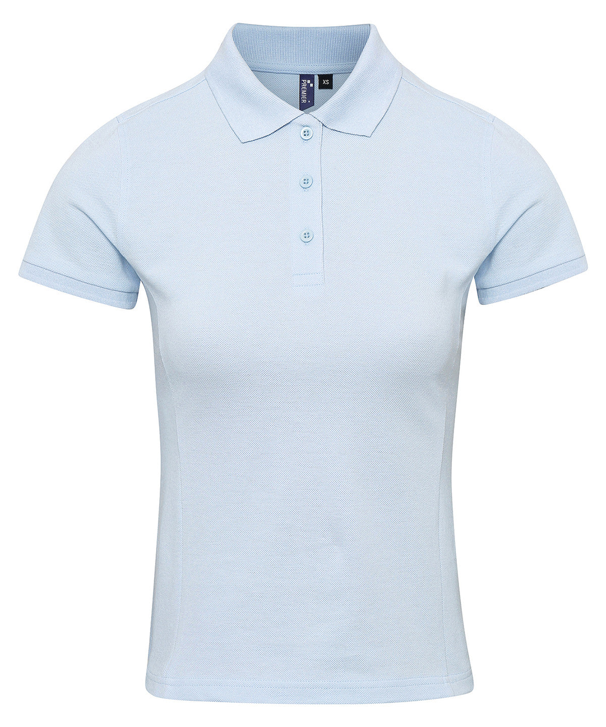 Women's Coolchecker® Plus Piqué Polo in Light Blue