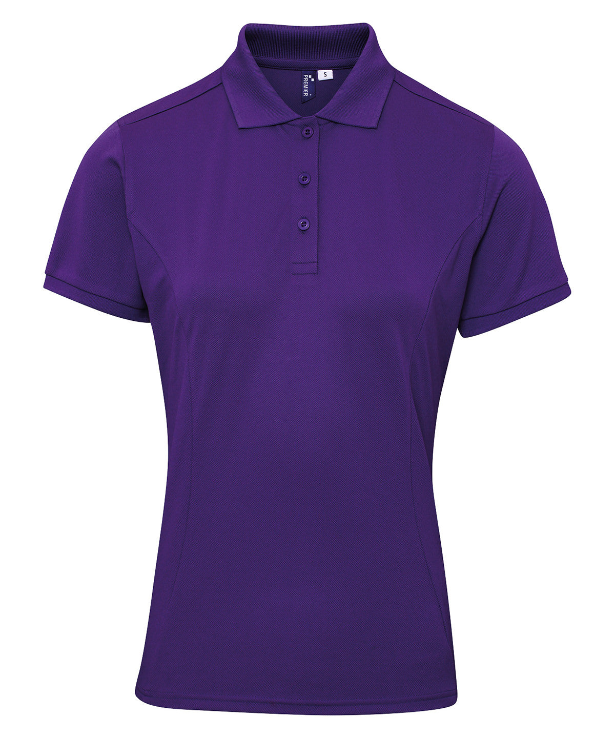 Women's Coolchecker® Plus Piqué Polo in Purple