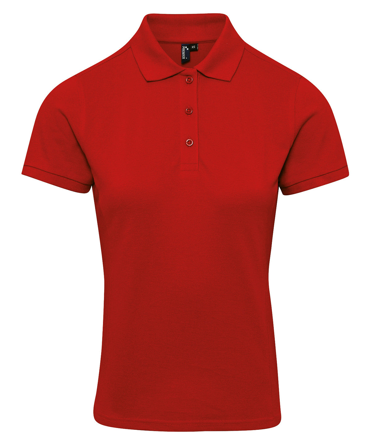 Women's Coolchecker® Plus Piqué Polo in Red