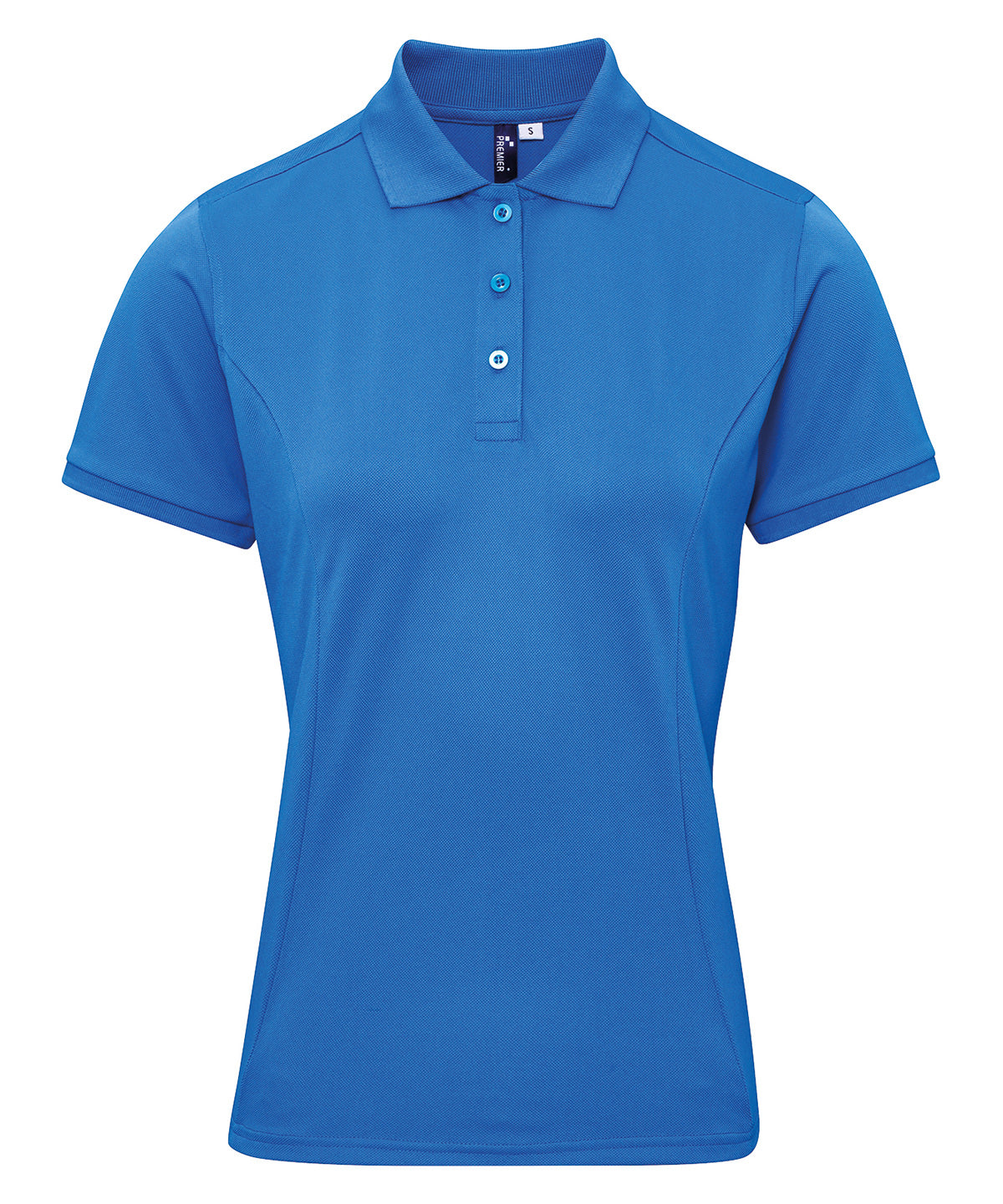 Women's Coolchecker® Plus Piqué Polo in Sapphire