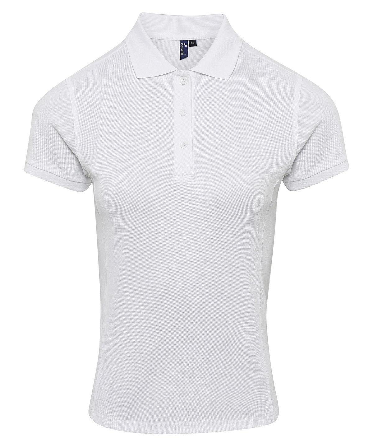 Women's Coolchecker® Plus Piqué Polo in White