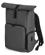 Q-Tech Charge Roll-Top Backpack