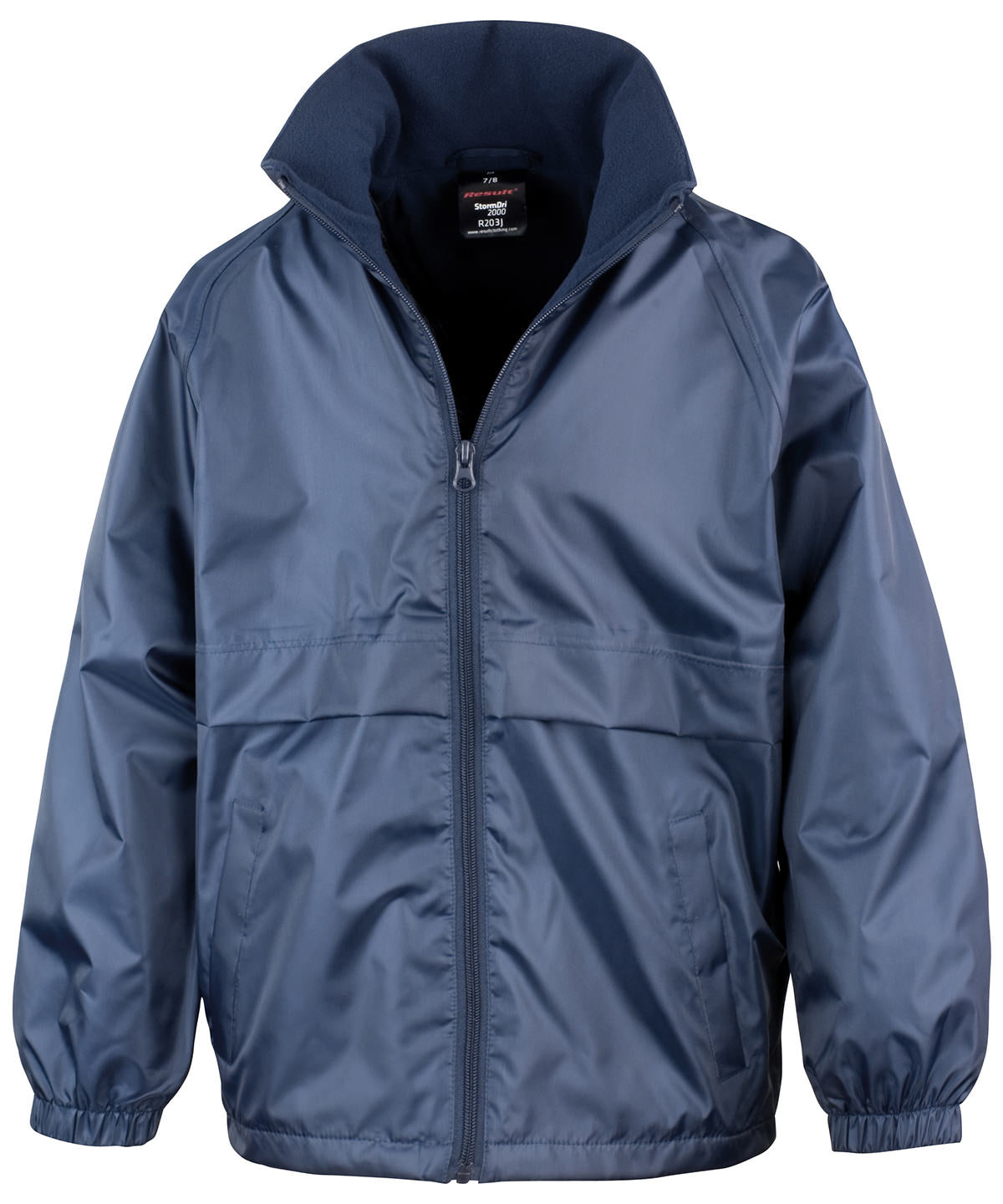 Core Junior Microfleece Lined Jacket in Navy