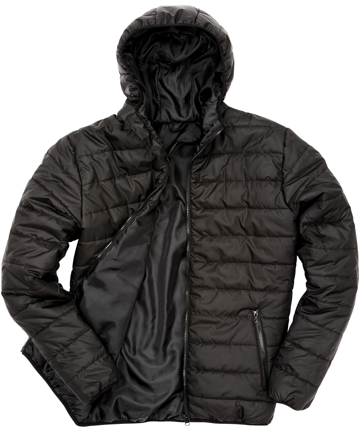 Soft Padded Jacket in Black