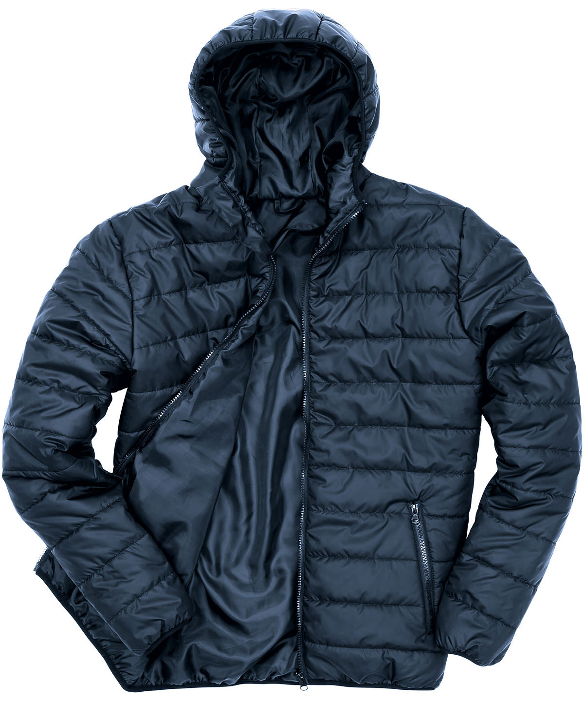 Soft Padded Jacket in Navy