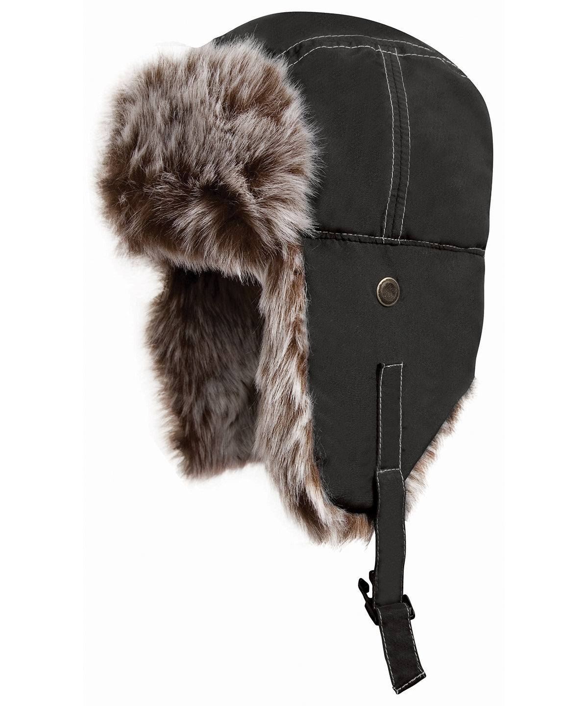 Classic Sherpa Hat in Jet Black