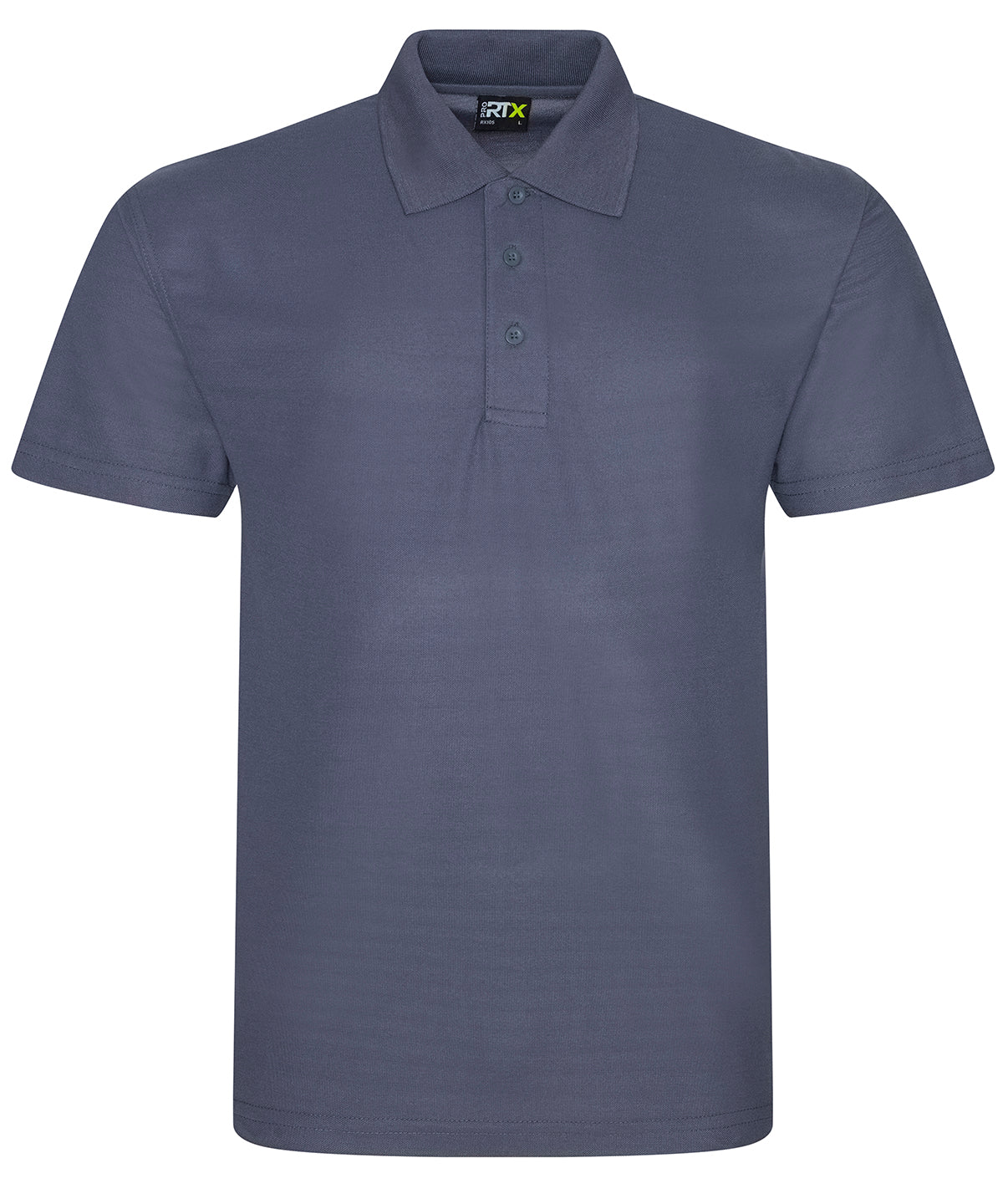 Pro Polyester Polo in Solid Grey