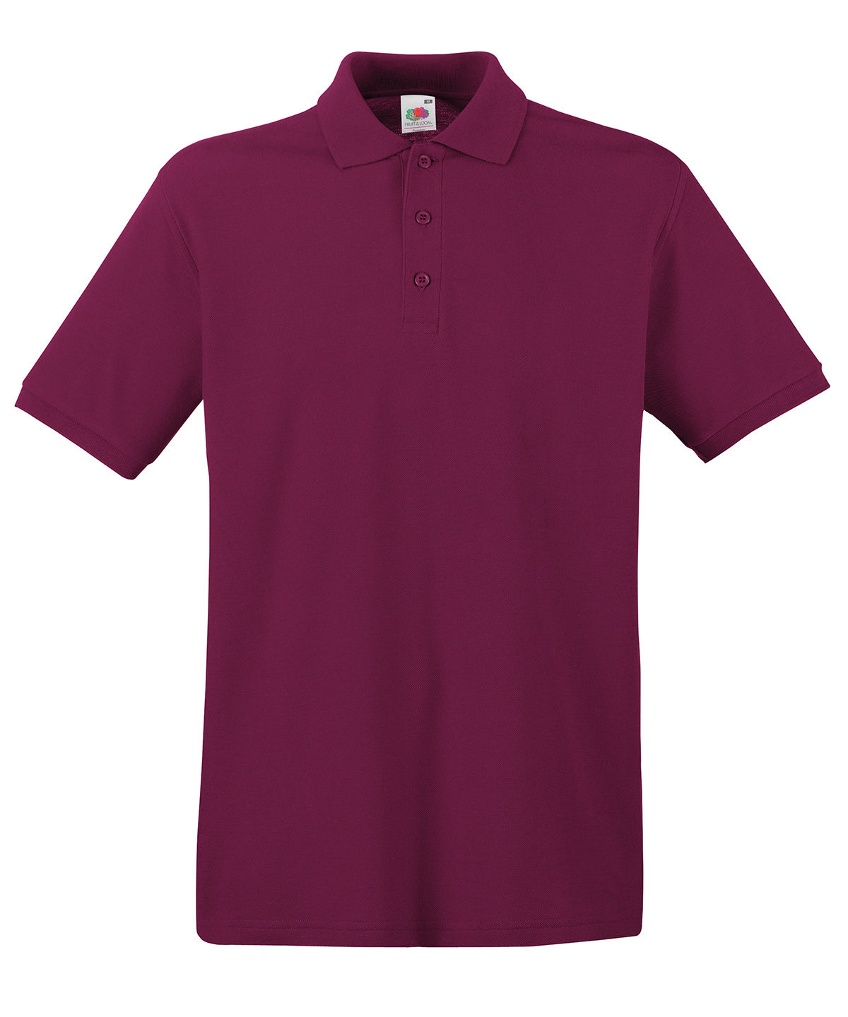 Premium Polo in Burgundy