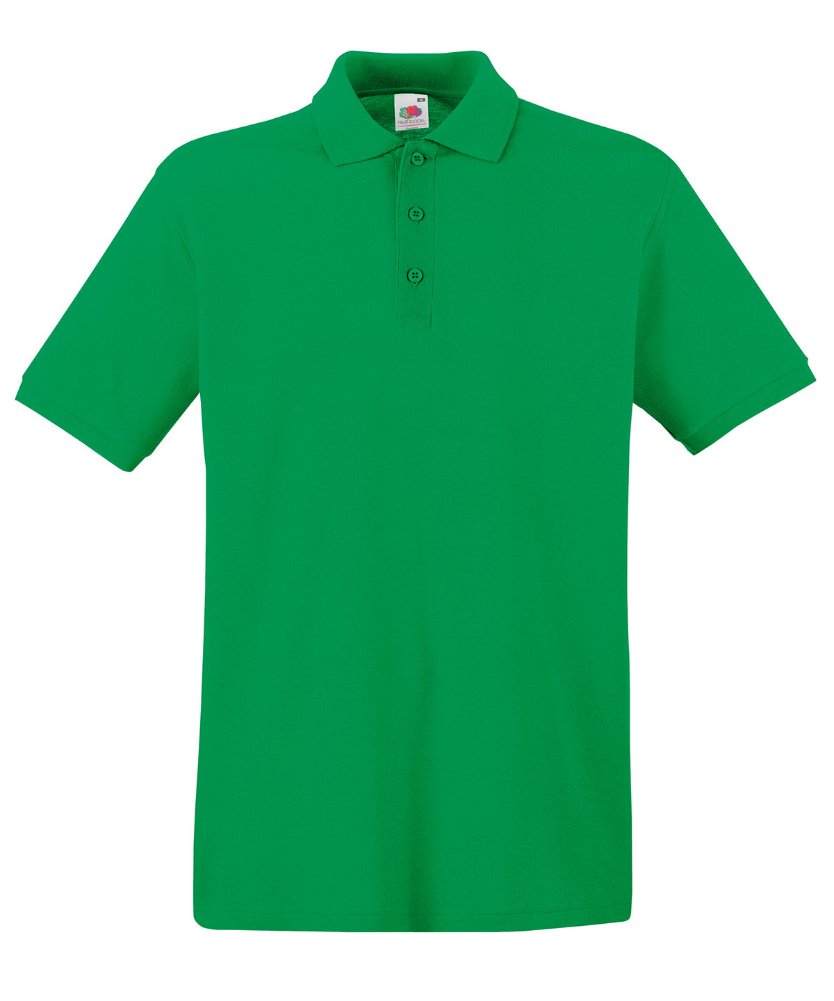 Premium Polo in Kelly Green