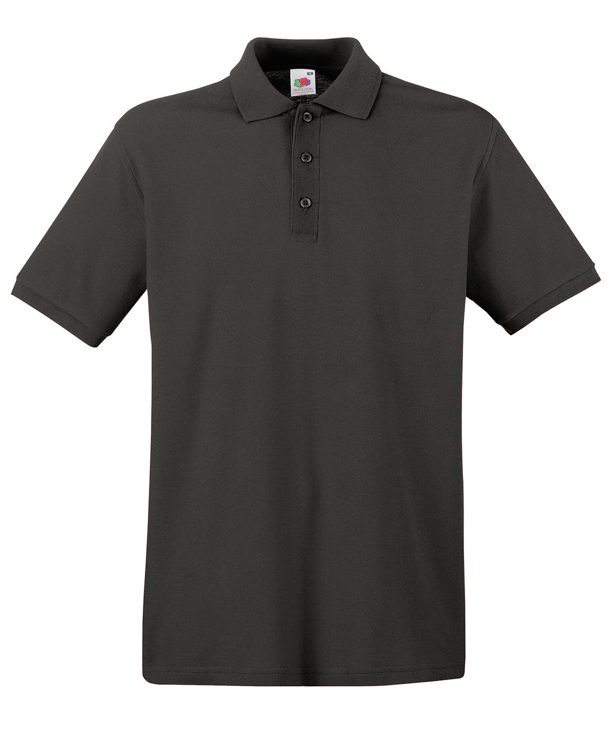 Premium Polo in Light Graphite