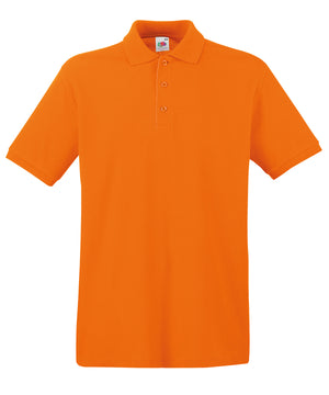 Premium Polo in Orange
