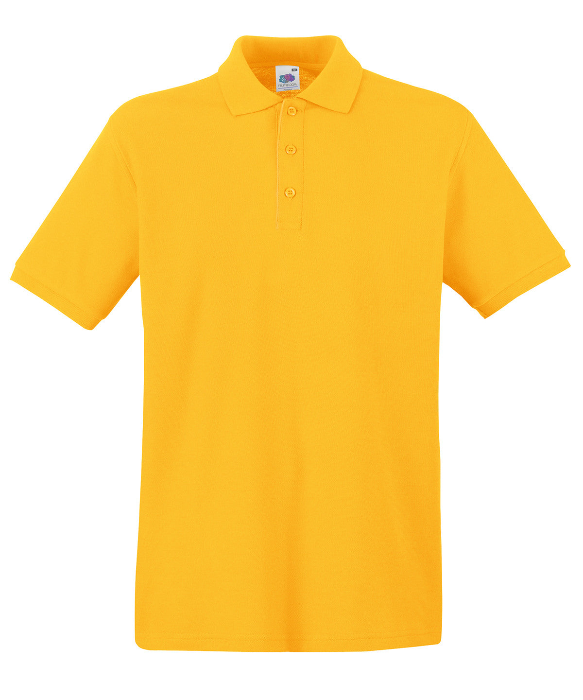Premium Polo in Sunflower