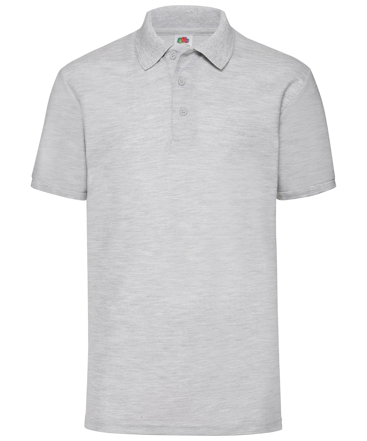 65/35 Polo in Heather Grey