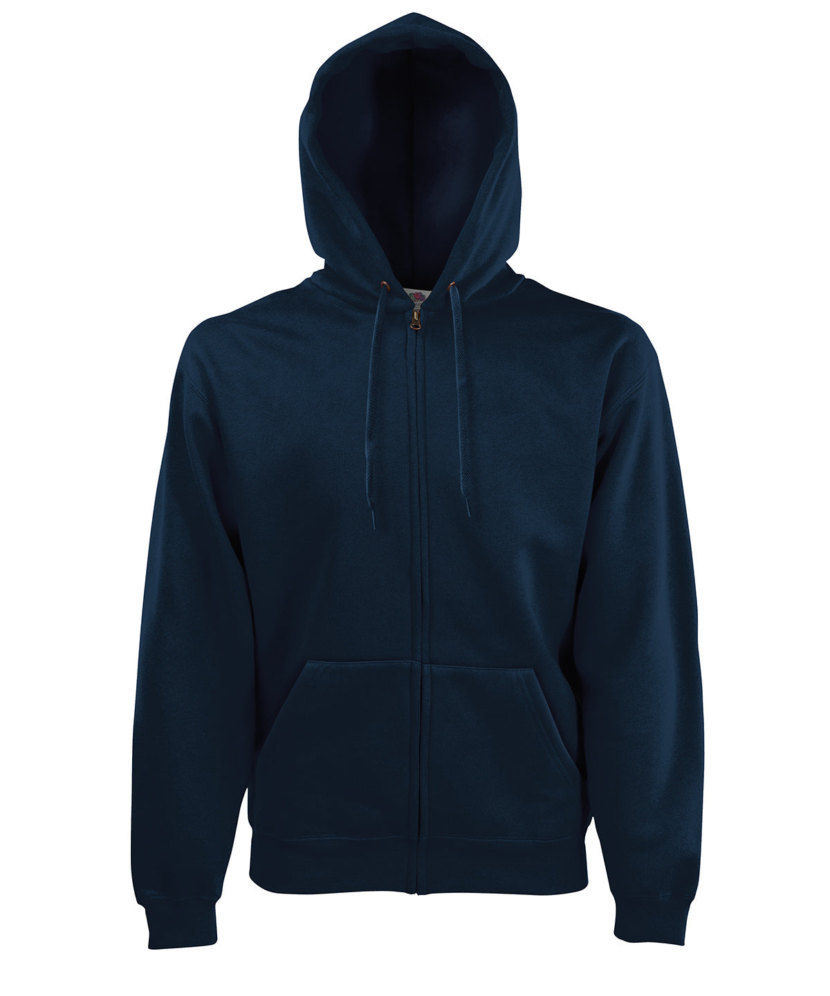 Premium 70/30 Hooded Sweatshirt Jacket in Deep Navy