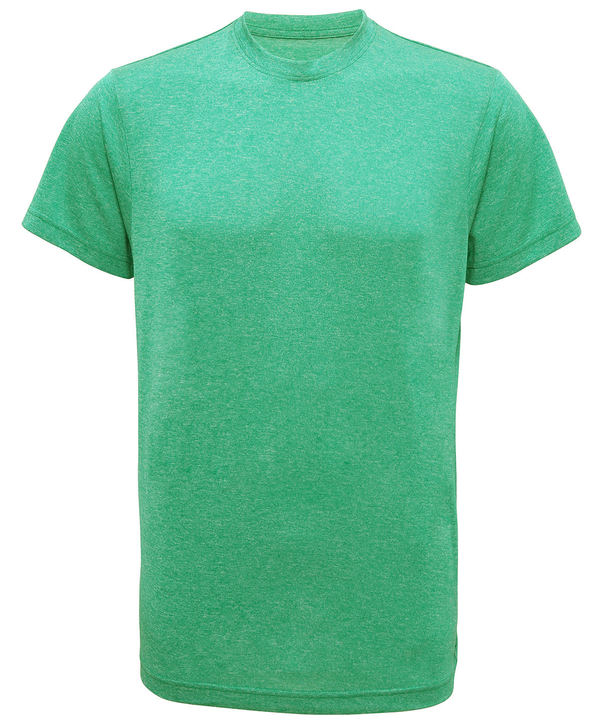 Performance T-Shirt in Green Melange